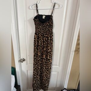 Toska Women’s Animal Print Maxi Dress Sz M. MH-181